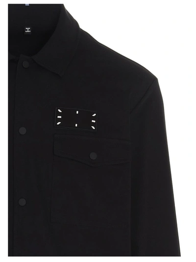 Shop Mcq By Alexander Mcqueen Men's Black Cotton Outerwear Jacket