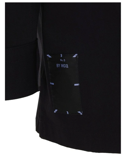Shop Mcq By Alexander Mcqueen Men's Black Cotton Outerwear Jacket