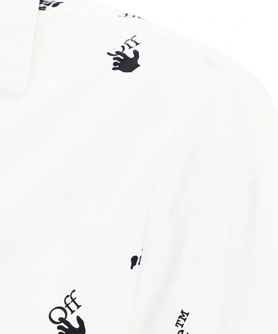 Shop Off-white Men's White Cotton Shirt