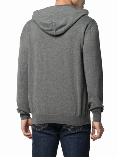 Shop Moschino Men's Grey Cotton Sweatshirt