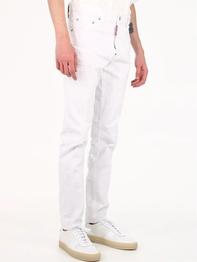 Shop Dsquared2 Cool Guy Jeans White