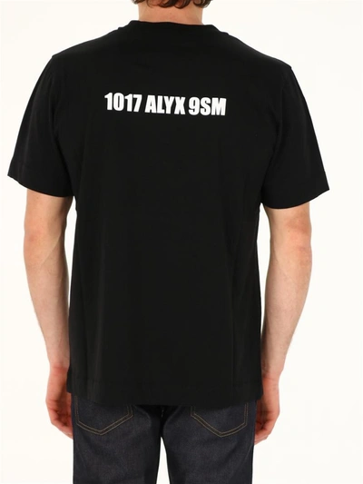 Shop Alyx Cotton Logo T-shirt In Black