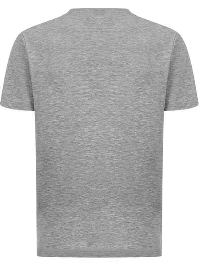 Shop Dsquared2 T-shirts And Polos In Grigio Rosso