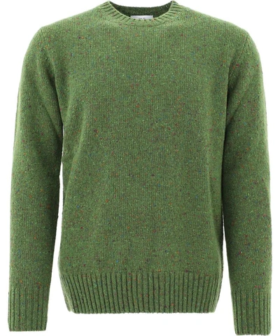 Shop Gm 77 Lamb Wool Sweater In Green