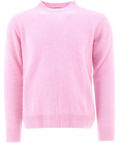 Shop Gm 77 Lamb Wool Sweater In Pink