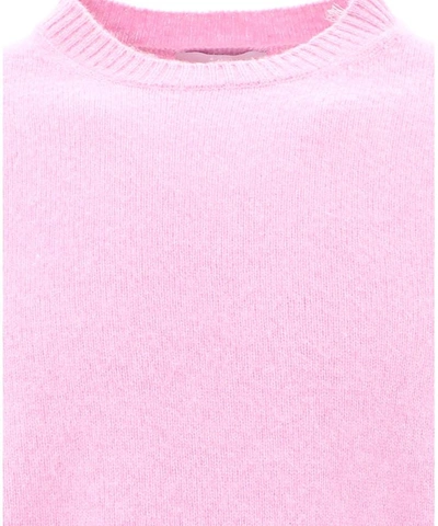 Shop Gm 77 Lamb Wool Sweater In Pink