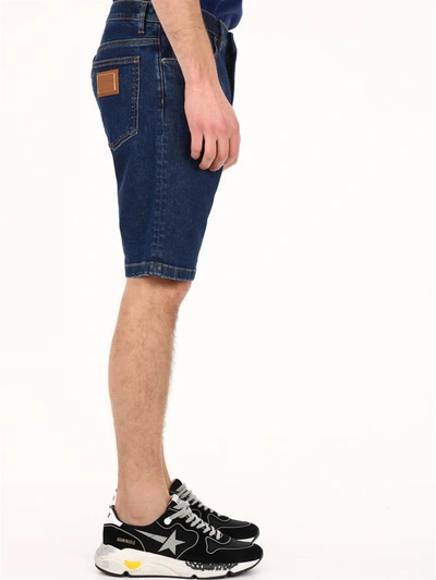 Shop Dolce & Gabbana Denim Shorts In Blue