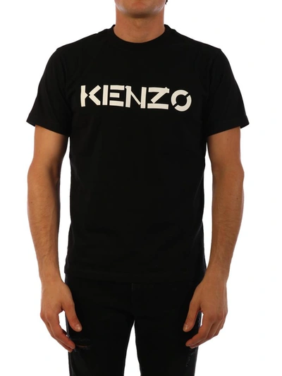 Shop Kenzo T-shirt Logo Black