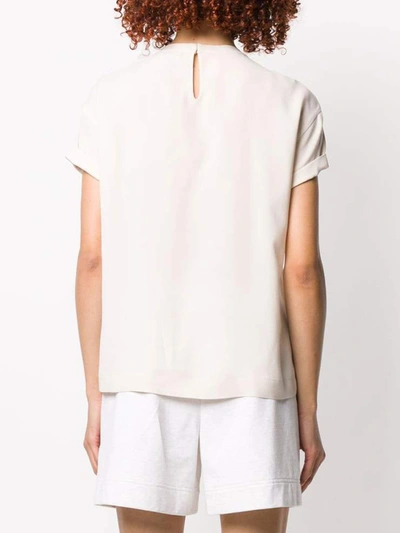 Shop Brunello Cucinelli T-shirts And Polos White
