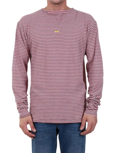 Shop 424 Multicolor Striped T-shirt
