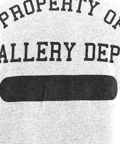 Shop Gallery Dept. "property Of " T-shirt In Grey