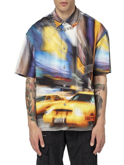 Shop Heron Preston Taxi Shirt In Multicolor