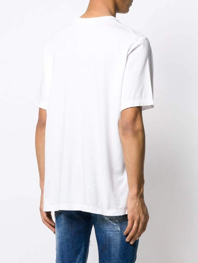 Shop Dsquared2 Âslouch Fit Logo T-shirt In White