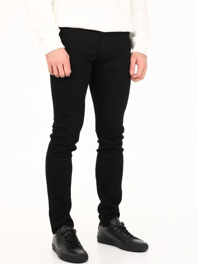 Shop Dolce & Gabbana Skinny Trousers Black