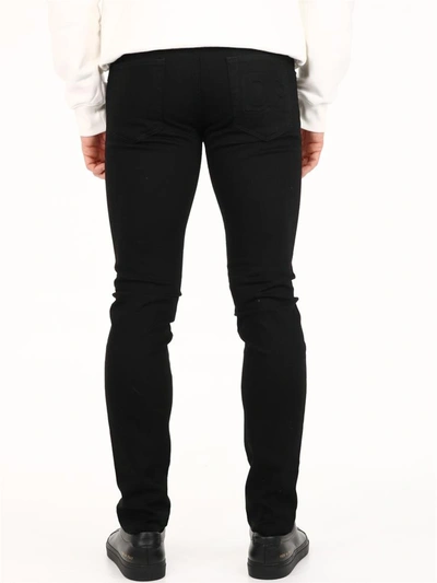 Shop Dolce & Gabbana Skinny Trousers Black