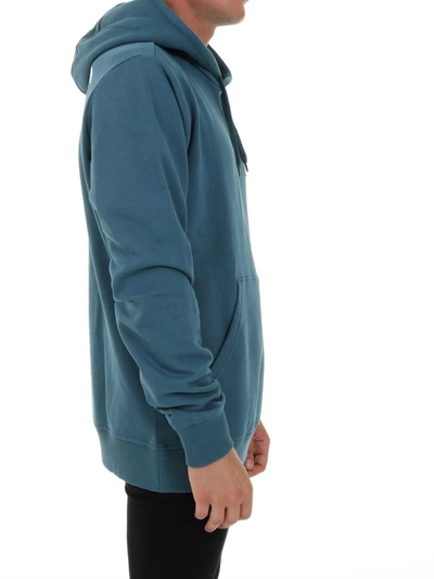 Shop The North Face Blackbox Logo Hoodie In Light Blue