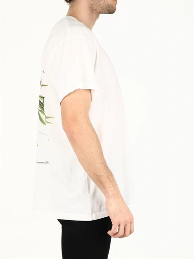 Shop Amiri White Printed T-shirt