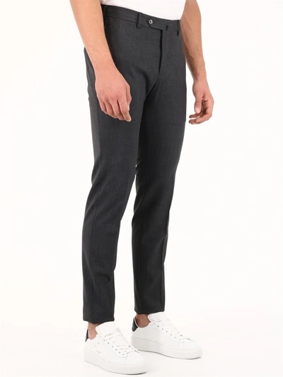 Shop Pt01 Traveler Trousers Gray In Grey