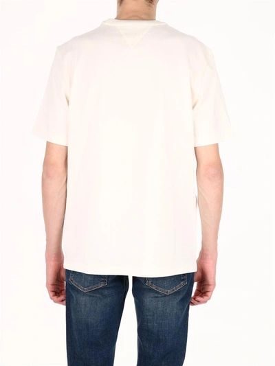 Shop Bottega Veneta Cotton T-shirt White