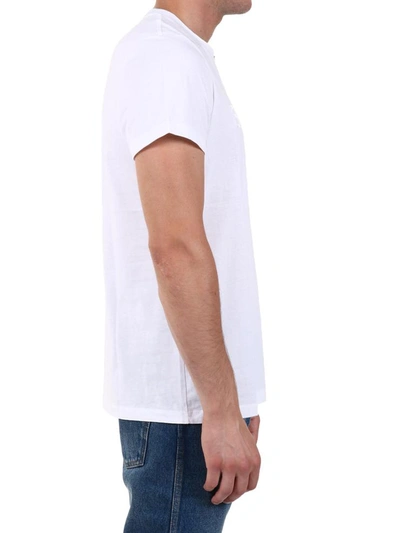 Shop Balmain T-shirt Logo White