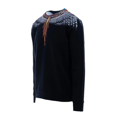 Shop Marcelo Burlon County Of Milan Marcelo Burlon Sweaters In Black - Orange