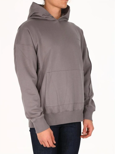 Shop A-cold-wall* Gray Cotton Sweatshirt In Grey