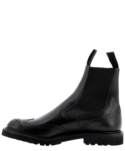 Shop Tricker's "henry" Ankle Boots In Black  