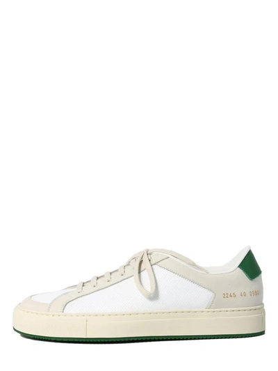 Shop Common Projects Leather Sneaker White