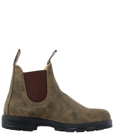 Shop Blundstone "585 Classics" Chelsea Boots In Brown