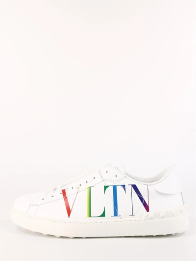 Shop Valentino Open Sneaker White