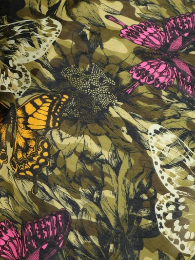 Shop 813 Butterfly Print Scarf In Multicolor