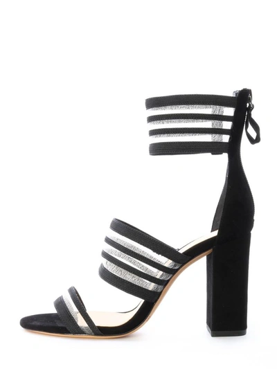 Shop Alexandre Birman Shadow Sandal Black Suede