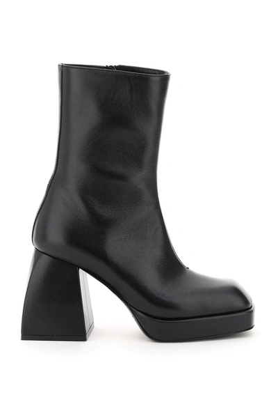 Shop Nodaleto Bulla Corta Ankle Boots In Black Opaque