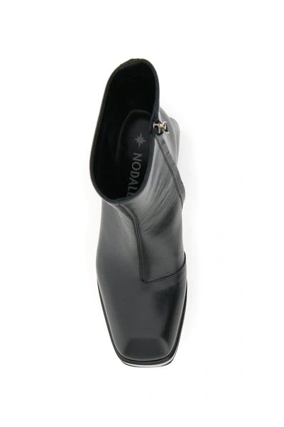 Shop Nodaleto Bulla Corta Ankle Boots In Black Opaque