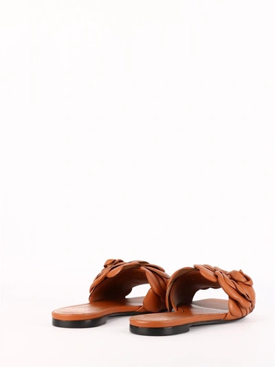 Shop Valentino 03 Rose Edition Slider Sandal In Brown