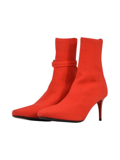 Shop Alyx 6 Cm Knit Stretch Boots Red