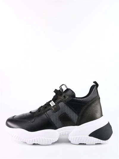 Shop Hogan Interaction Sneaker Black