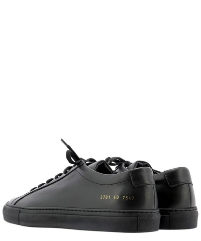 Shop Common Projects "original Achilles" Sneakers In Black  