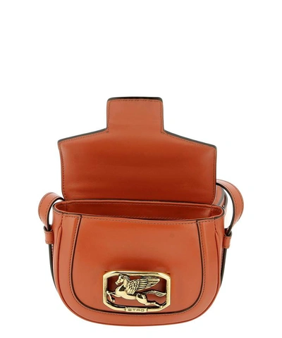 Shop Etro "pegaso" Crossbody In Red