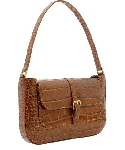 Shop By Far "miranda" Shoulder Bag In Brown