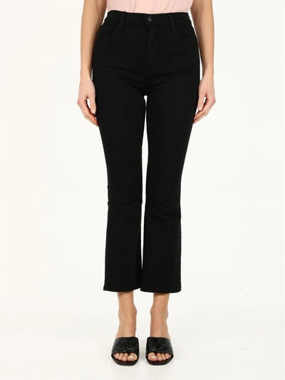 Shop J Brand Black Denim Trousers