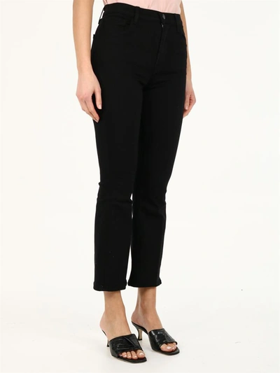 Shop J Brand Black Denim Trousers