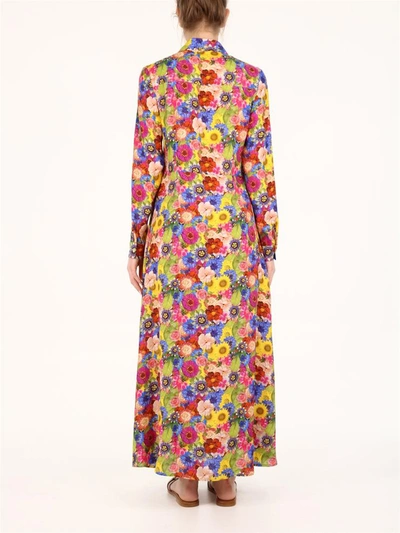Shop 813 Shirt Dress Floral Print In Multicolor