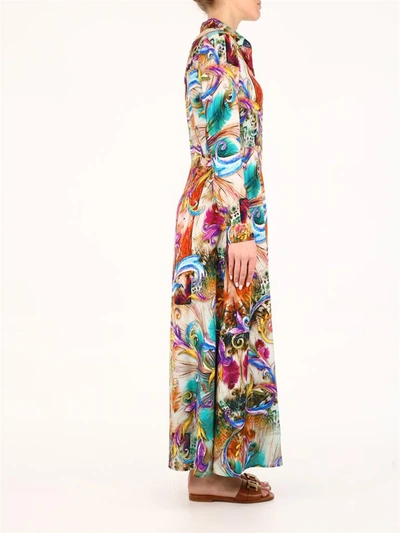 Shop 813 Printed Shirt Dress In Multicolor