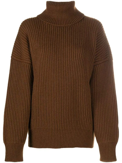 Shop Dolce & Gabbana Sweaters In Marrone Scuro