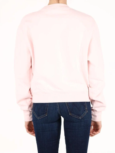 Shop Off-white Logo Sweatshirt Pink
