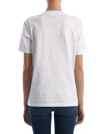 Shop Stella Mccartney We Are The Weather T-shirt In White