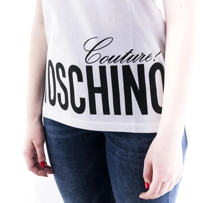 Shop Moschino T-shirts And Polos White