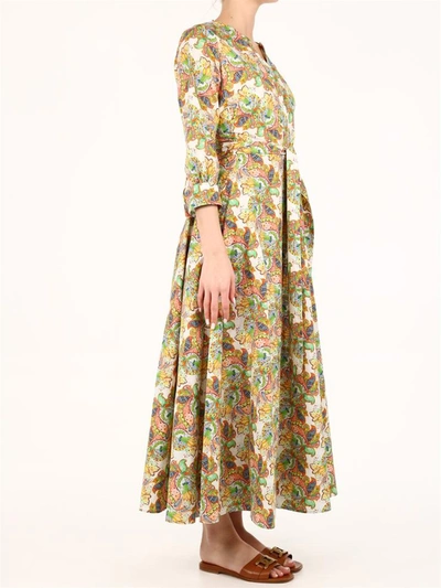 Shop 813 Floral Cotton Dress In Multicolor