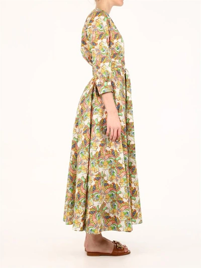 Shop 813 Floral Cotton Dress In Multicolor
